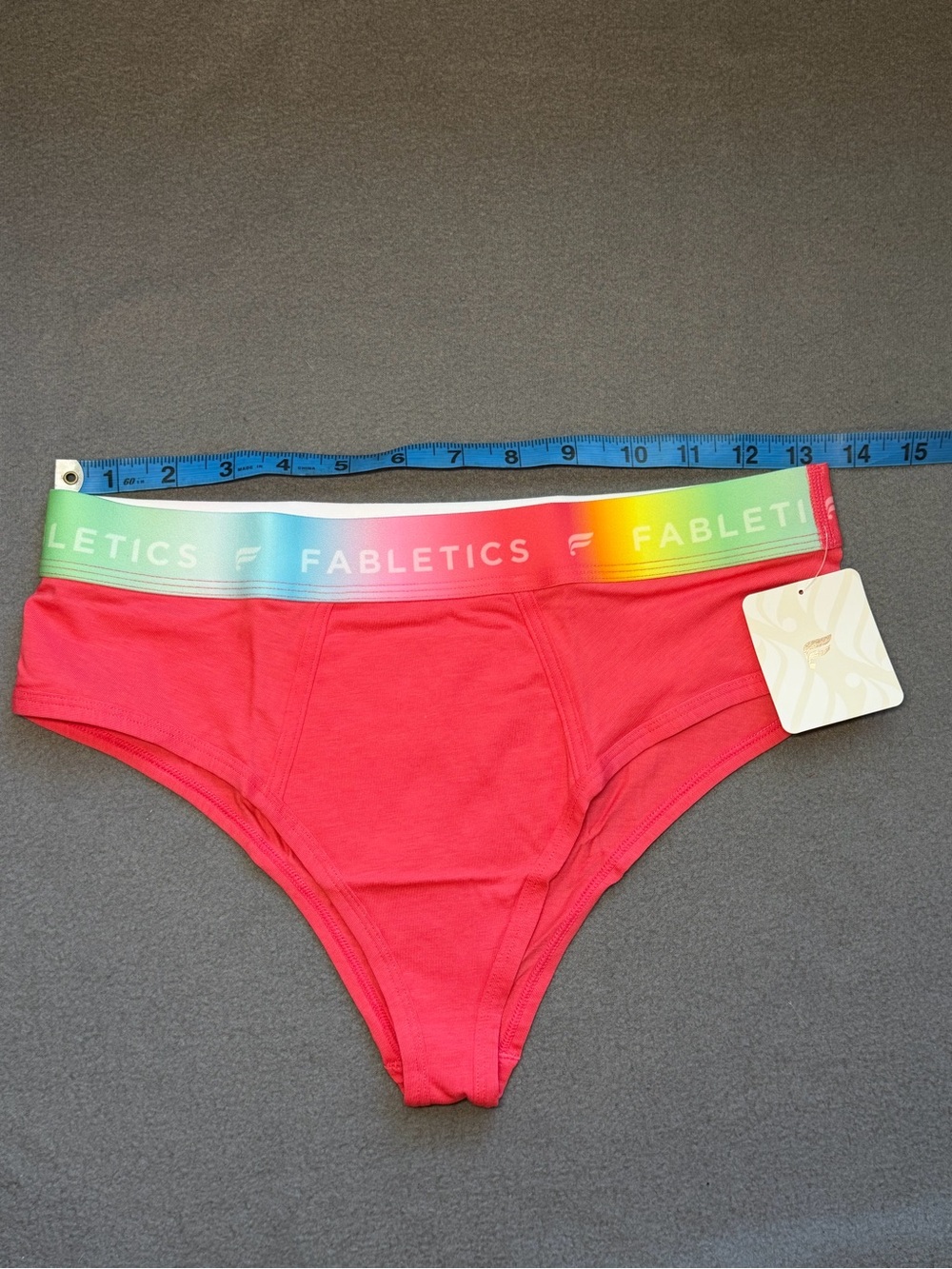 Fabletics women’s medium 24/7pride brief underwear panties